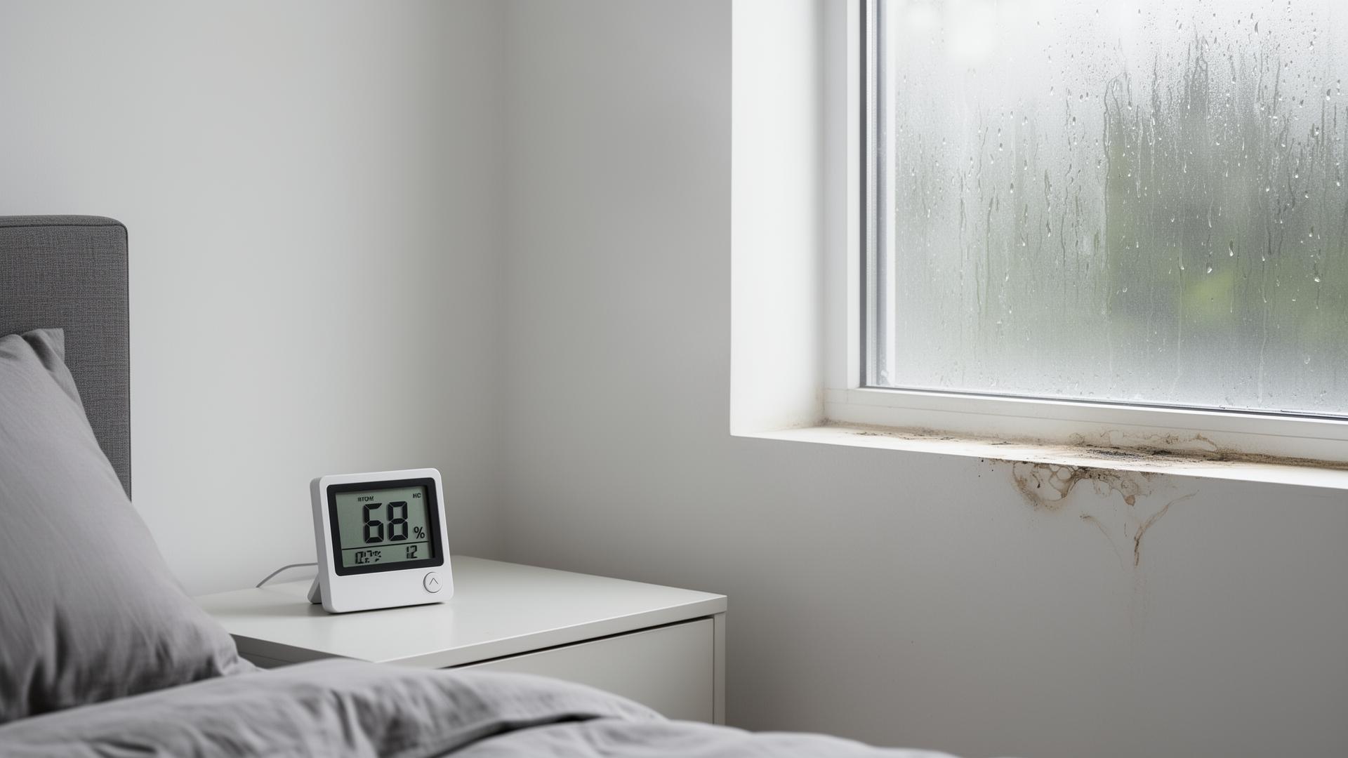 Chambre humide et humidité au plafond : causes et solutions