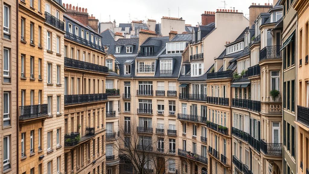Habitat urbain dense à Colombes, Hauts-de-Seine — immeubles et maisons de ville