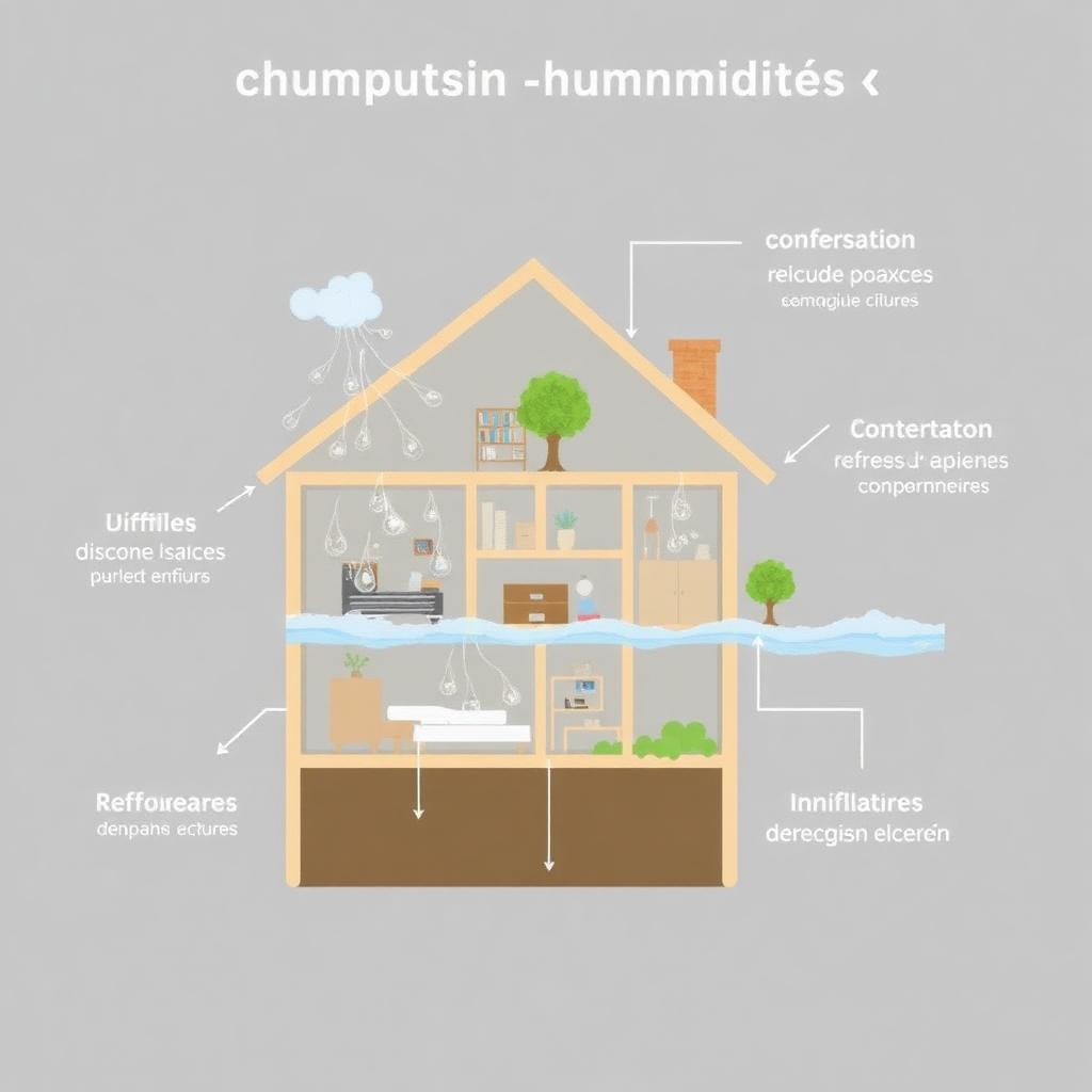 Les 5 types d'humidité dans une maison : les reconnaître et les traiter