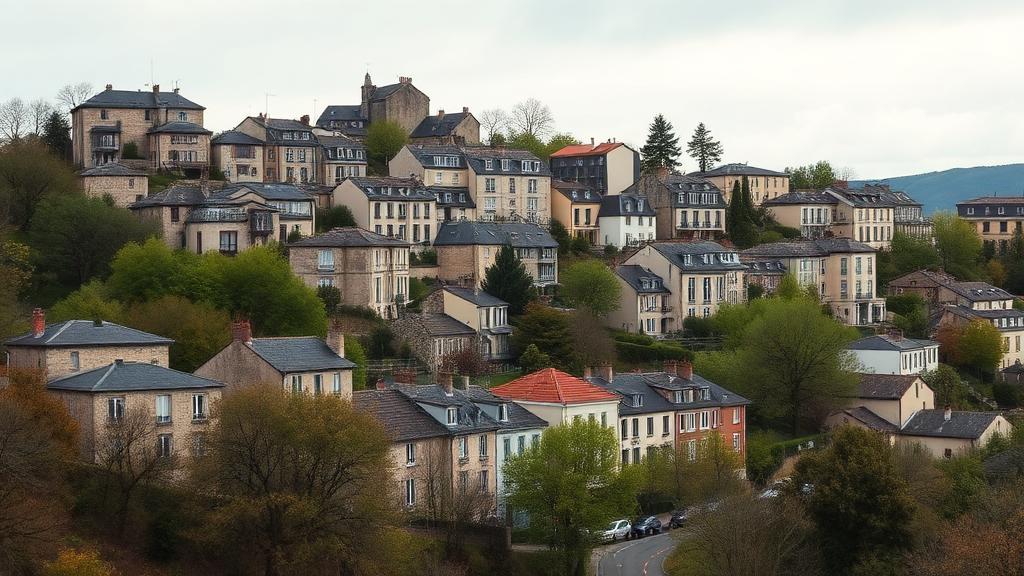 Habitat mixte sur relief vallonné à Palaiseau, Essonne