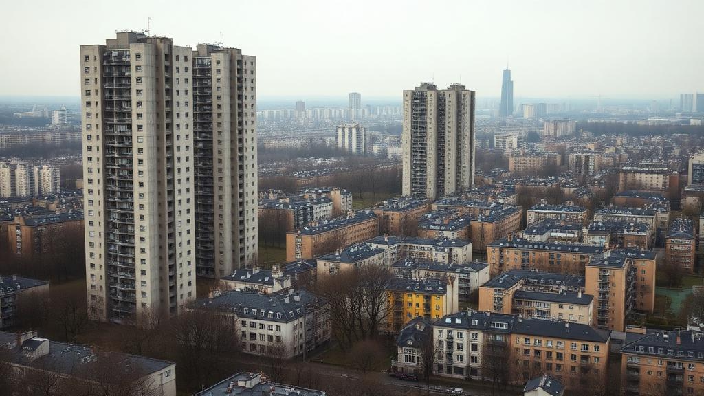 Grands ensembles et logements collectifs à Sarcelles, Val-d'Oise