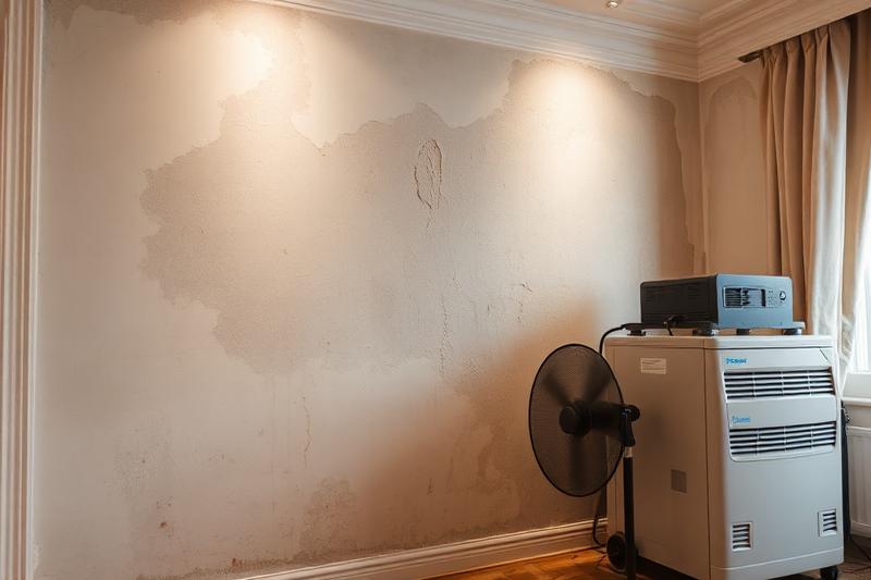 Sécher un mur après dégât des eaux : délais et techniques