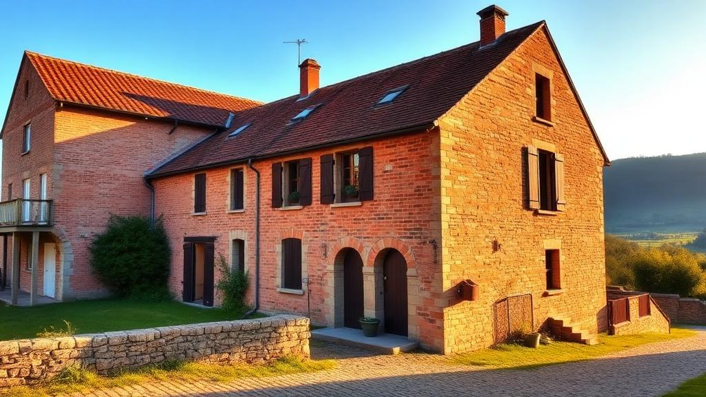 Maison en brique du Tarn-et-Garonne
