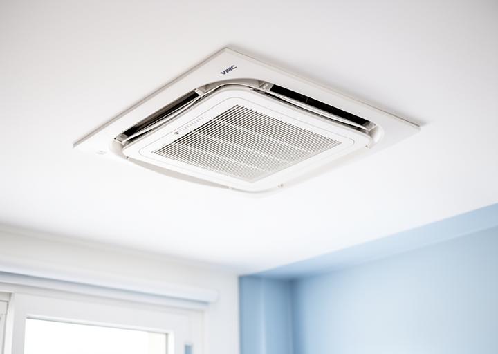 Bouches d'aération d'une VMC simple flux installée dans un logement